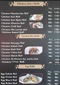 Yum Fried Chicken Corner menu 1