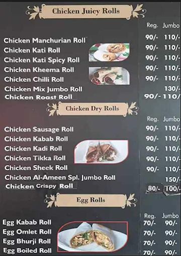 Yum Fried Chicken Corner menu 