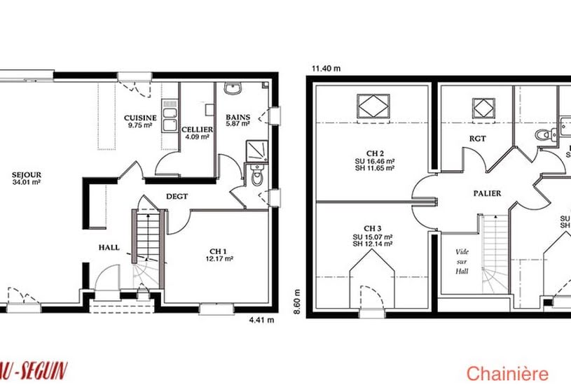  Vente Terrain + Maison - Terrain : 298m² - Maison : 113m² à Fère-en-Tardenois (02130) 