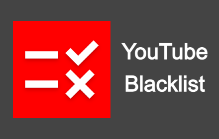 YouTube Blacklist small promo image