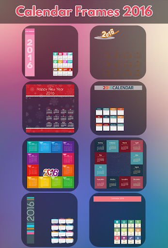 免費下載攝影APP|Calendar Frames 2016 app開箱文|APP開箱王