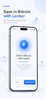 Locker: Bitcoin Savings App Screenshot 2 of 6