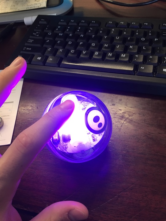 the sphero SPRK coding robot