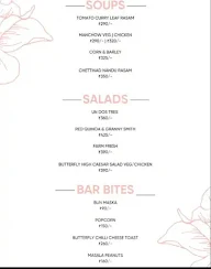 Butterfly High menu 4