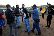 Some fans arrived at FNB Stadium on Tuesday without tickets. They only had proof of vaccination and were turned away.