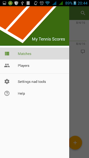 My Tennis Scores