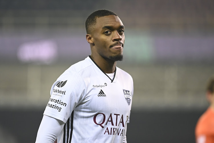 Julien Ngoy (Eupen) wordt nauwlettend in de gaten gehouden door Belgische topclubs en buitenlandse teams