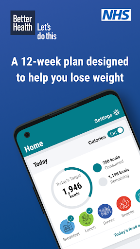 Screenshot NHS Weight Loss Plan