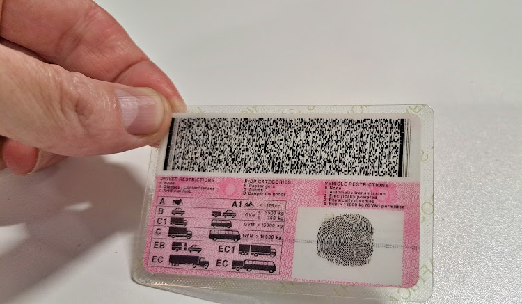 The country’s only driving licence printing machine was offline for five weeks. Picture: SUPPLIED