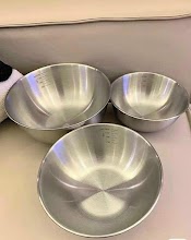 Combo 3 Bát Trộn Salad, Đánh Trứng Thiết Kế Sâu Lòng, Có Chia Vạch Tiện Dụng, Chất Liệu 100% Inox 304 Cao Cấp Chống Han Gỉ, Thiết Kế Sang Trọng, Thời Trang, Hiện Đại