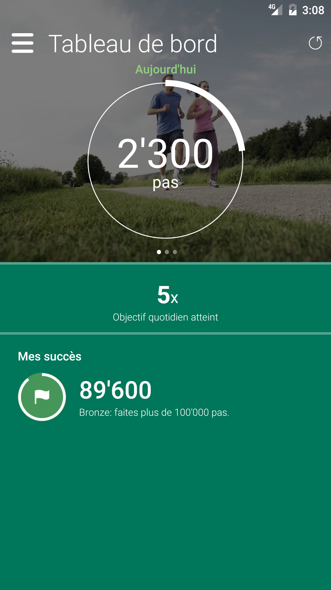 Android application Sanitas Active screenshort