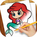 Cover Image of ダウンロード Learn to Draw Mermaids 1.01 APK