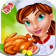 High School Girl Cooking Chef 1.1 Icon