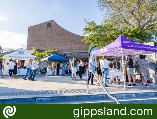 The West Gippsland Arts Centre forecourt was transformed into a festival of fun before the main event