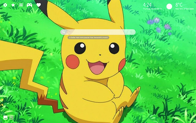 Pokemon Theme Pokemon Pikachu Wallpaper