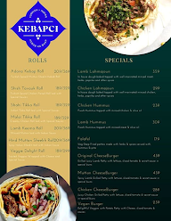 Kebapci menu 2