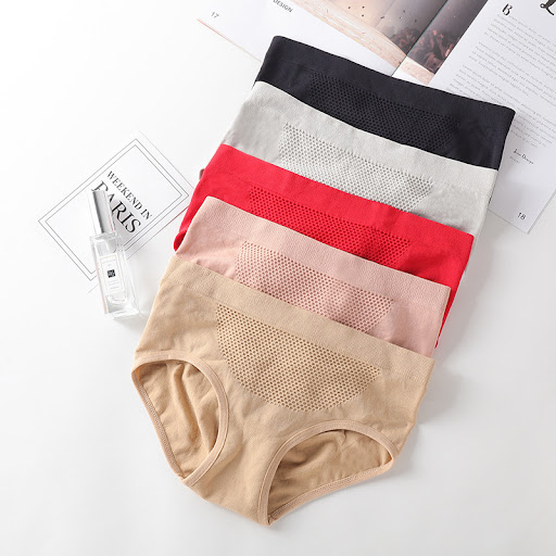 Title 11, Seamless Mid-rise Cotton Crotch Briefs For Wome...