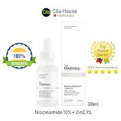 [Bản Canada/Us] Tinh Chất The Ordinary Niacinamide 10% + Zinc 1% Giảm Mụn, Thu Nhỏ Lỗ Chân Lông - Cila House