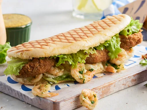 Jacques (Butter Garlic Prawns & Aioli Sandwich)