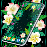 Cover Image of Herunterladen Tropical Leaves and Flowers Live Wallpapers 4.14.3 APK