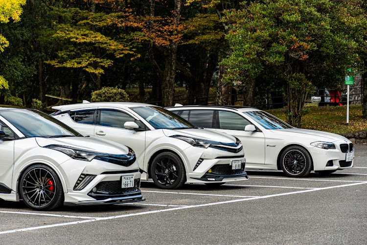 C-HRのじんしーけん・じんしーけん⛩🌲京都祇園定例会・discover＿ct・フルサイズの世の中でapscで闘う漢達・でもフルサイズほしいなぁ…に関するカスタム事例の投稿画像2枚目