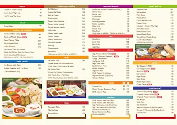 Om Sweets and Snacks menu 