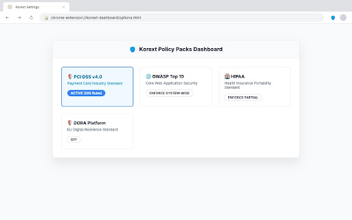 KOREXT - AI Code Governance screenshot 5