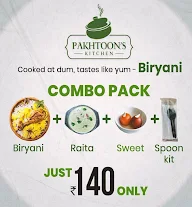 Pakhtoon's Kitchen Biryani menu 1