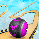 Icon Sky Rolling Ball Going Run 3D