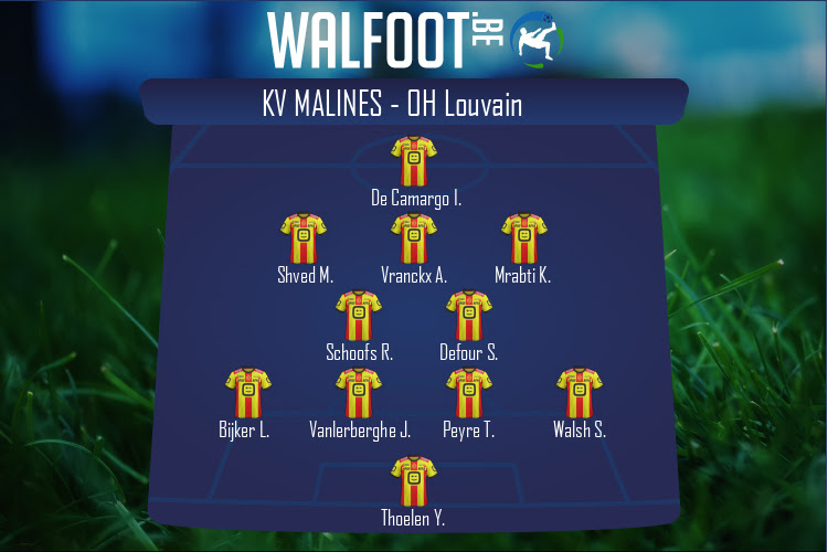 Composition KV Malines | KV Malines - OH Louvain (21/03/2021)