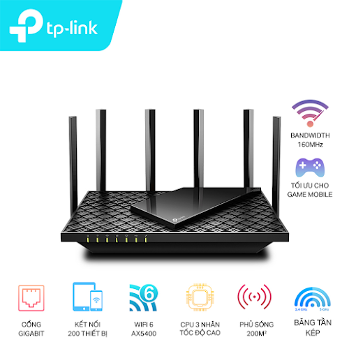 Thiết bị mạng Wifi 6 TP-Link Archer AX73