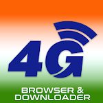 Cover Image of Download Indian Browser 4G & Video Downloader, Status 1.2 APK