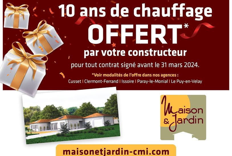  Vente Terrain + Maison - Terrain : 3 430m² - Maison : 130m² à Espaly-Saint-Marcel (43000) 