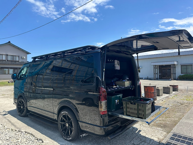 ハイエースバンの8型ハイエース・車両入れ替え・猛暑・ノーマルに関するカスタム事例の投稿画像4枚目