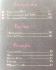 Kings Kitchen menu 2