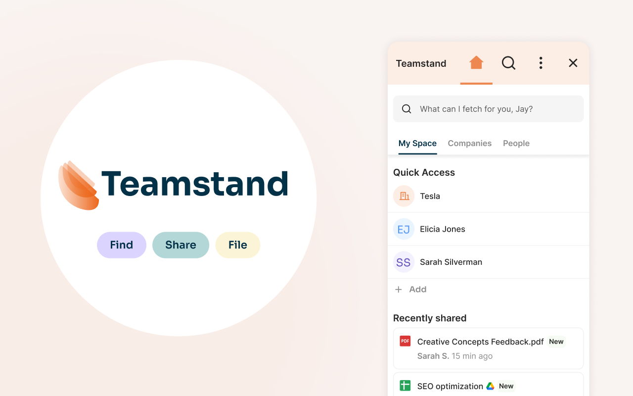 Teamstand - Store, File, & Find Docs in Gmail Preview image 3