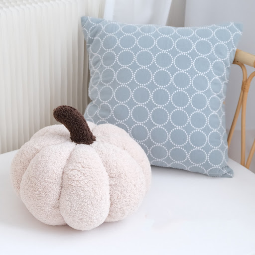 Title 6, Caramel Pumpkin Shaped Pillow Pastoral Cushion ...