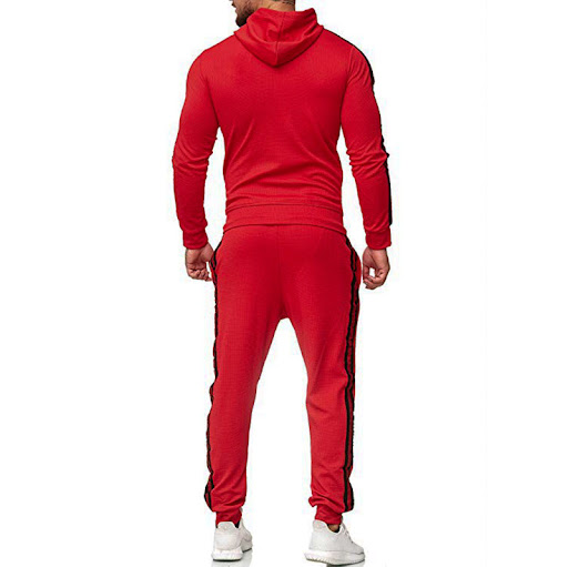 Title 6, Mens autumn and winter sports casual hooded su...