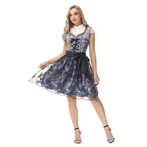 Title 3, Halloween Beer Festival Beer Maid Costume. Serv...