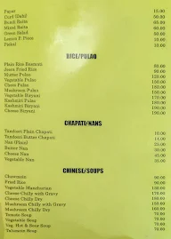 Milap Pure Vegetarian menu 2