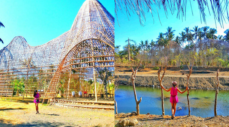 Rumah bambu ~ bali timur - jalanmelali