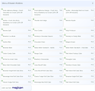 Baskin Robbins menu 2