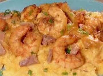 Garlic Shrimp and Grits