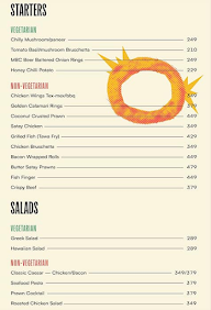 Metamorphosis Brewing Company menu 1