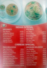 Hotel Srinivasa Bhavan menu 2