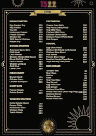 1522 - The Pub menu 1