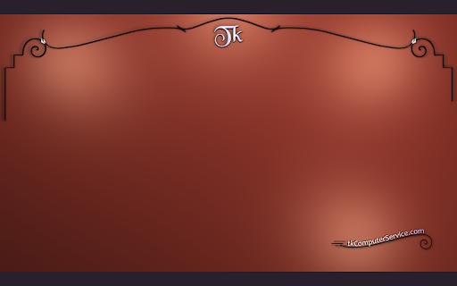 tk Computer Service Chrome Theme (Dark)