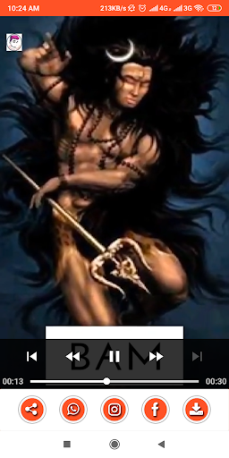 Mahadev Video Status - Full Screen Video Status