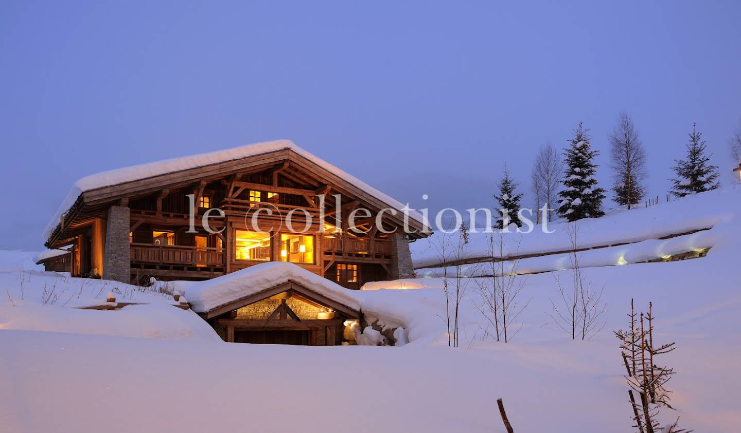 House with pool Megeve