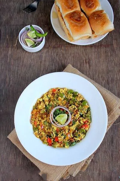 Paneer Bhurji Pav